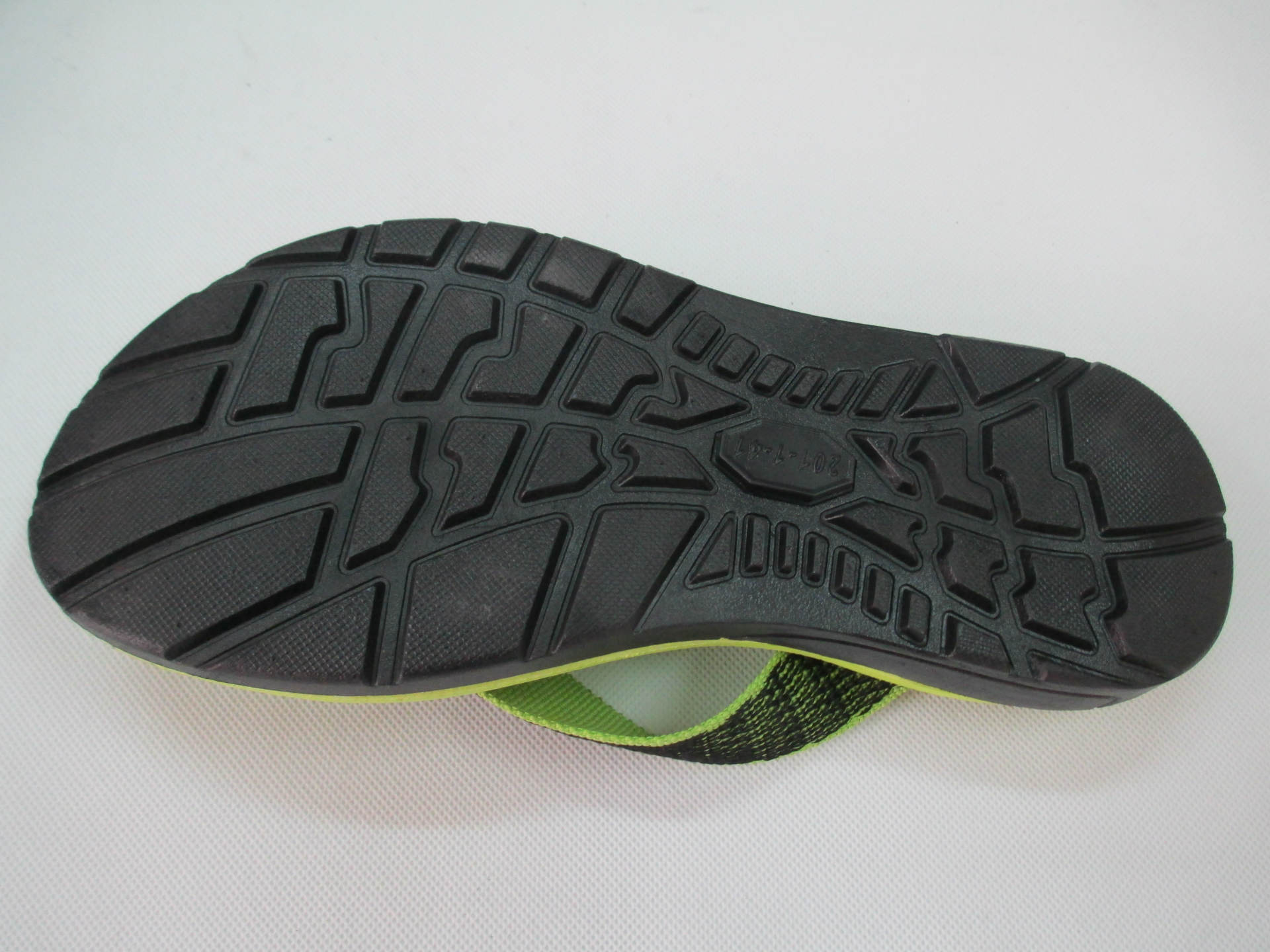 2014年热销新款 时尚中底eva嵌入吹气底耐磨百搭 舒适男凉拖