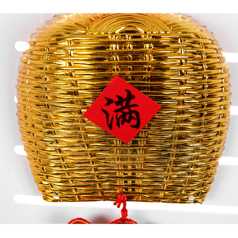 家居装饰品挂件 金斗簸箕节日喜庆用品厂家批发供应