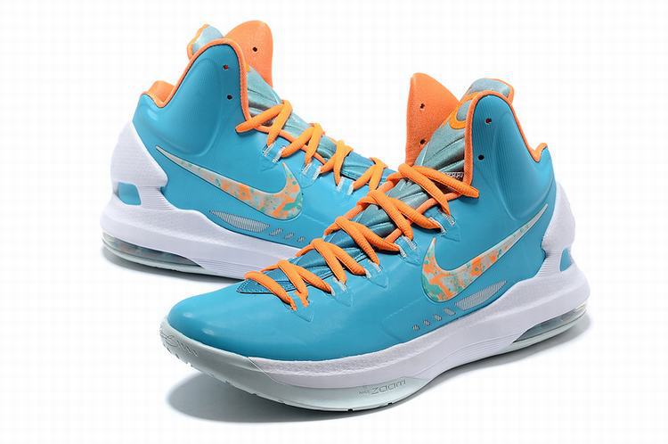 圣诞版 全明星 黑人kd5耐磨战靴 杜兰特运动 nba篮球鞋