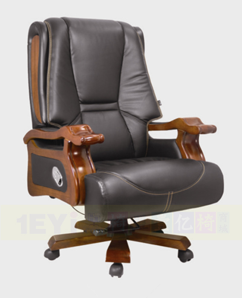 神力灵霄豪华曲木董事长椅老板椅办公椅椅盟直销