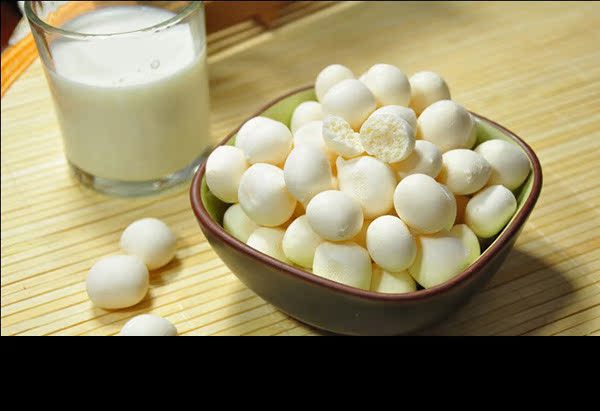 批发内蒙古特产散装奶泡泡500克包