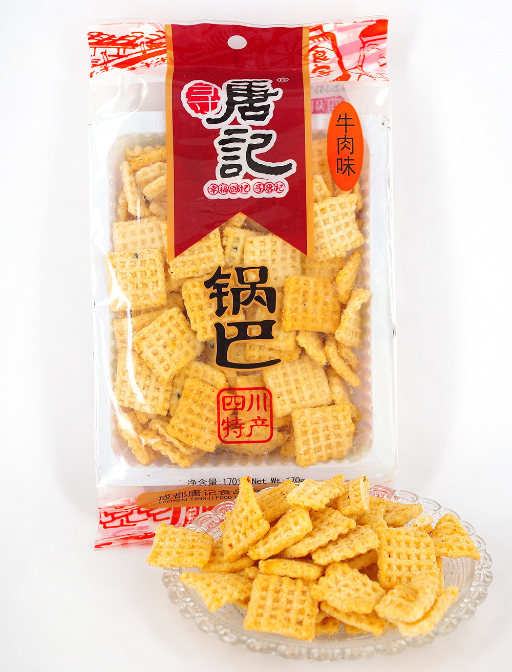 唐記 鍋巴170g 休閒食品 #019 品牌:唐記 包裝方式:袋裝 淨含量(規格)