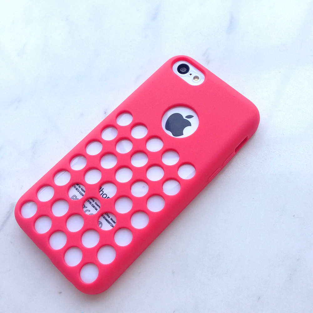 新款iphone5c官方原装保护套 苹果5c多色透 带无logo硅胶手机壳