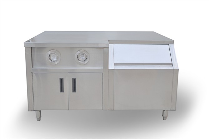 中心岛杯筒储物柜连储冰槽图片_7