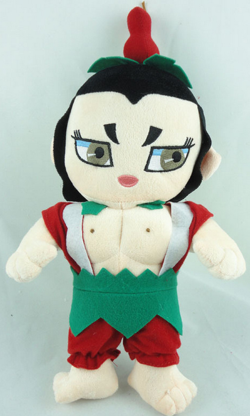 儿童金刚葫芦娃毛绒玩具葫芦娃兄弟公仔一套全玩偶六一特价