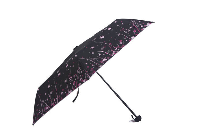 梅花伞三折色胶树脂伞骨防紫外线伞夏日香气