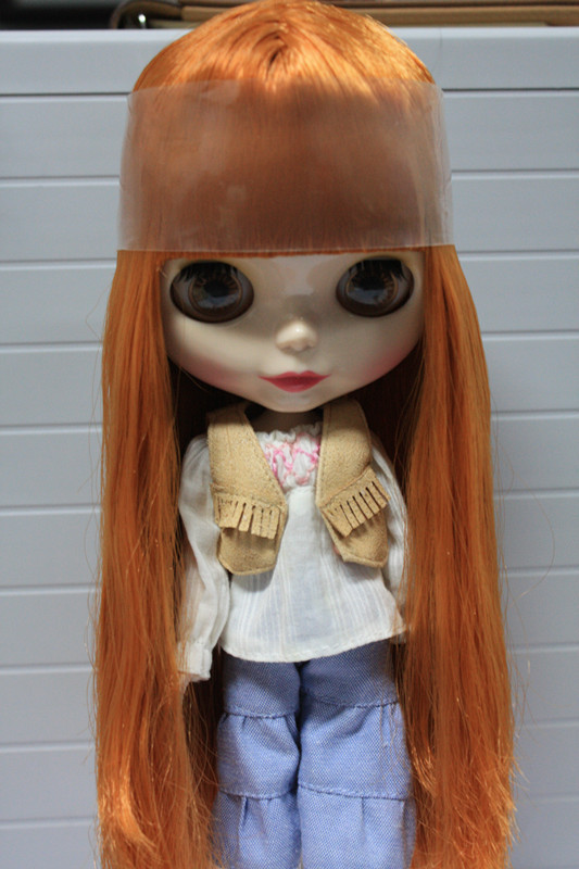 小布娃娃 b女 大头妹 橙色长发 适合改娃】价格,厂家,图片,人偶,娃娃
