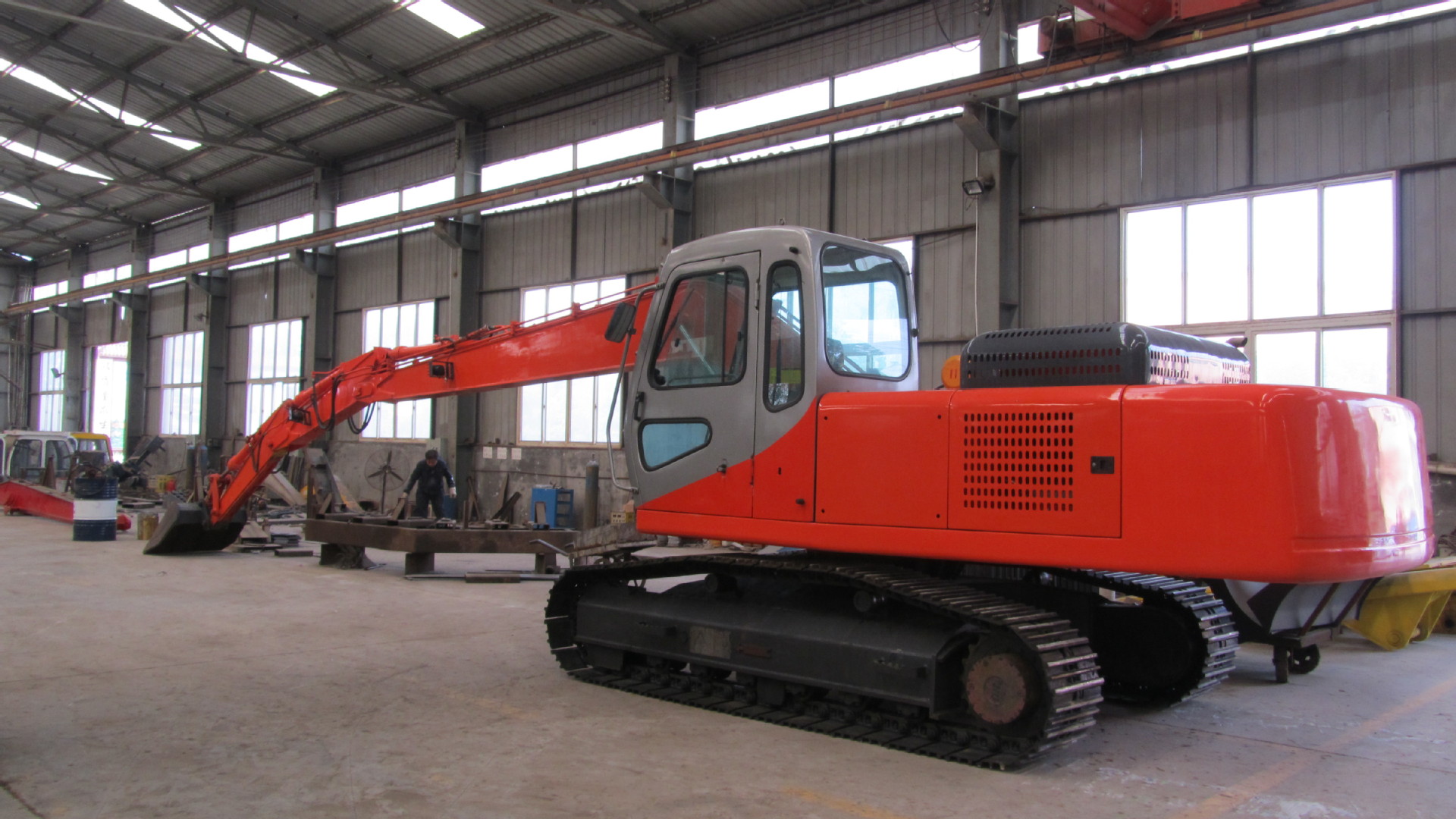 华山重工现货库存最新款火车卸煤机 hsx-180型号履带卸煤机