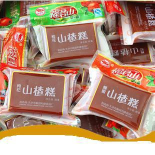 福君山小布丁山楂糕20斤 3种口味混装蜂蜜桂花枸杞 小包装批发