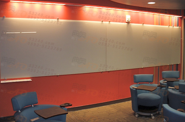 豪华型玻璃白板 装饰玻璃白板 磁性玻璃白板 会议室写字板 可订做