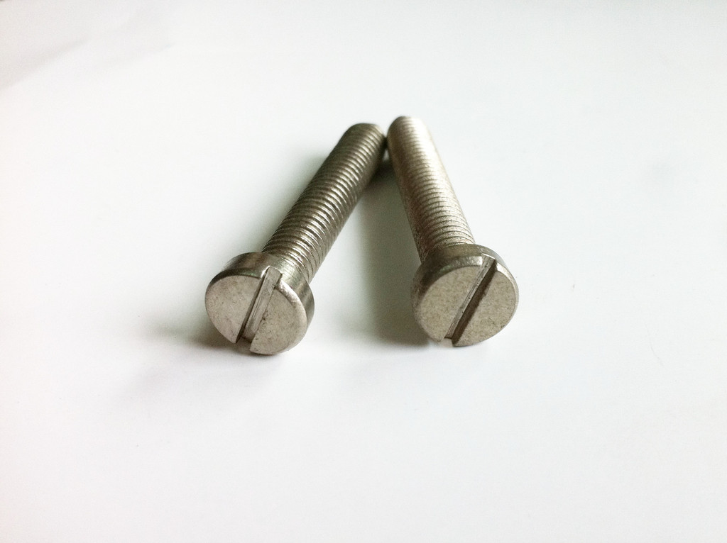 【温州螺丝厂家】不锈钢一字圆柱头螺丝批发 304和201材质 gb65