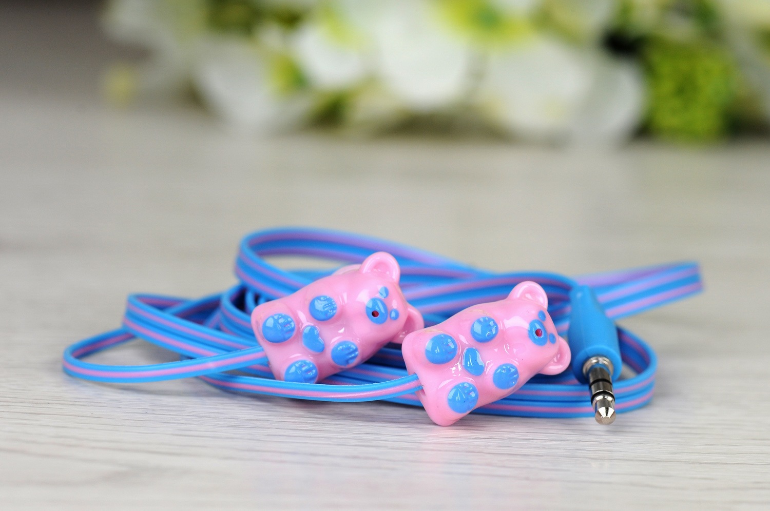 keeka 奇卡耳机 ka-26 新款时尚耳机 小熊耳机 mp3耳机