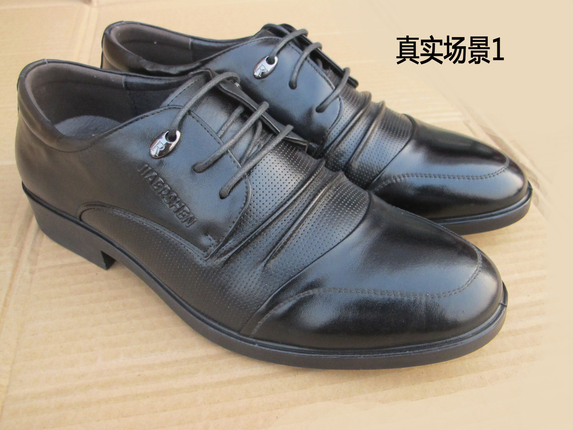 甲尔申休闲皮鞋 批发皮鞋 真皮皮鞋 商务皮鞋