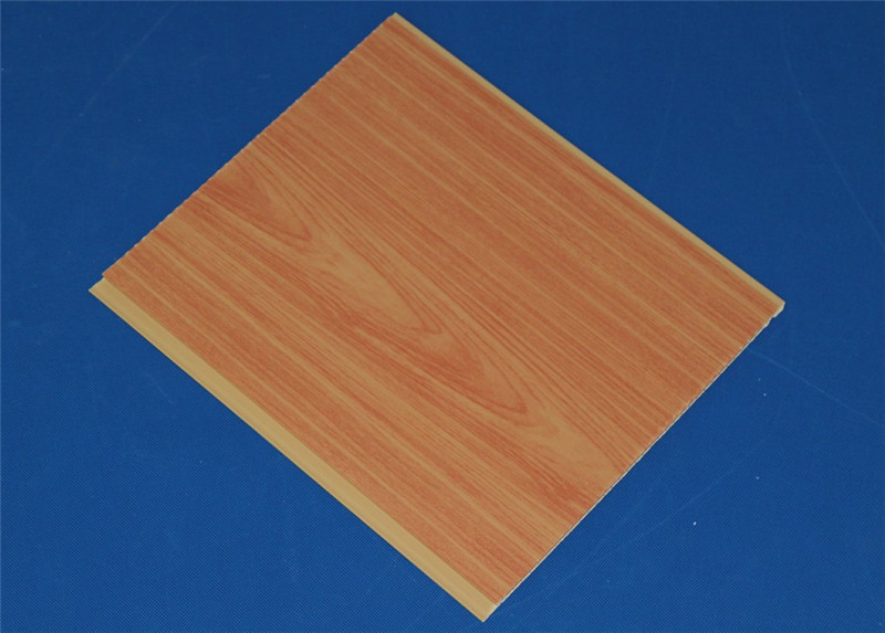 塑料木纹印刷扣板 pvc墙板天花板 吊顶防潮板 耐老化 海盐扣板厂