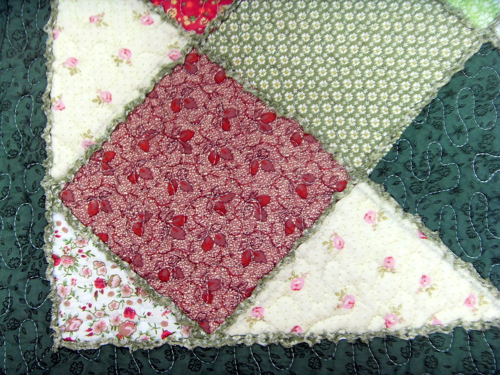 工厂直批全棉绗缝地垫拼布毛毛边防滑门口浴室垫