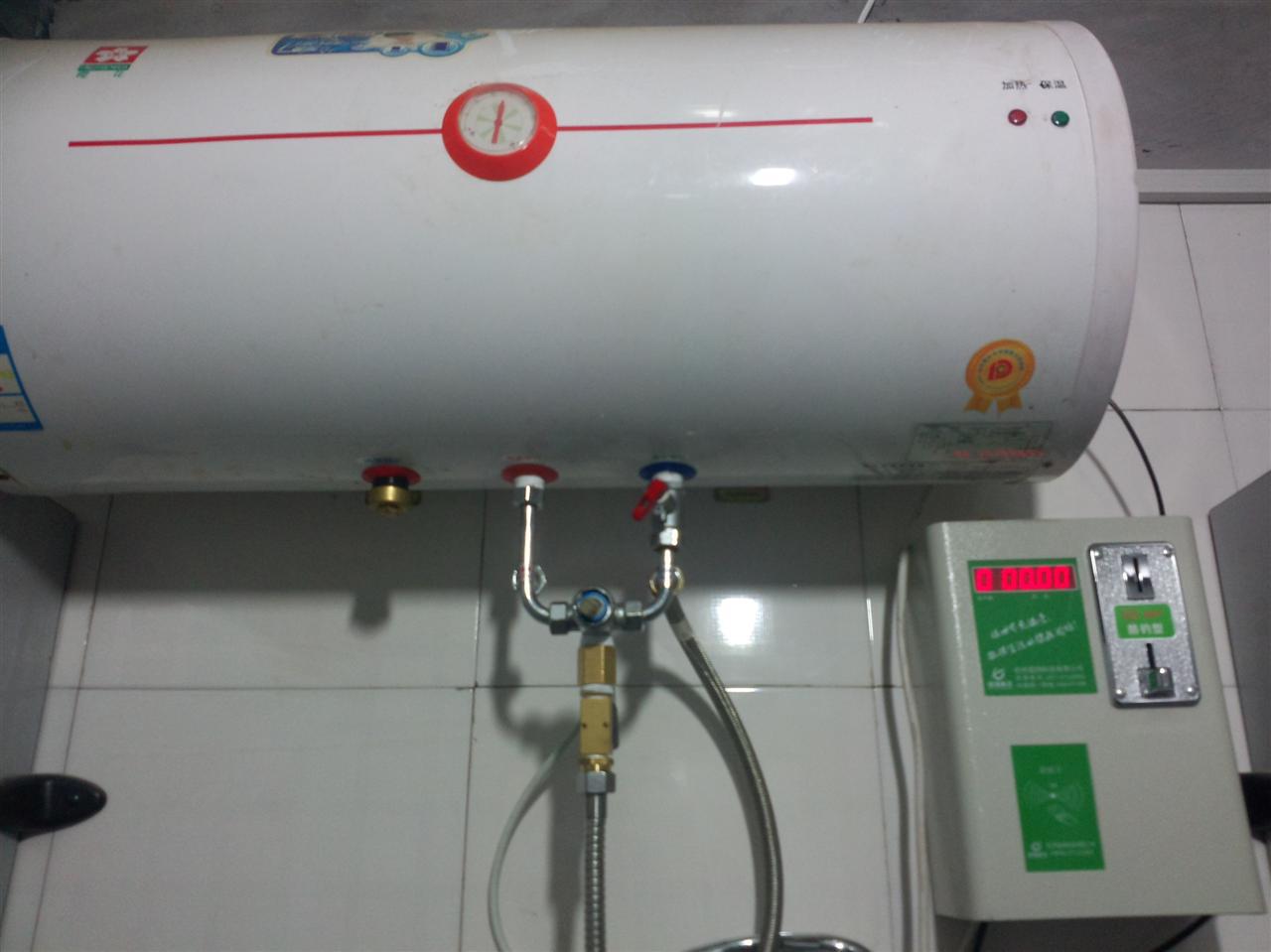 杭州超翔 投币/刷卡热水器 自助洗澡 可暂停