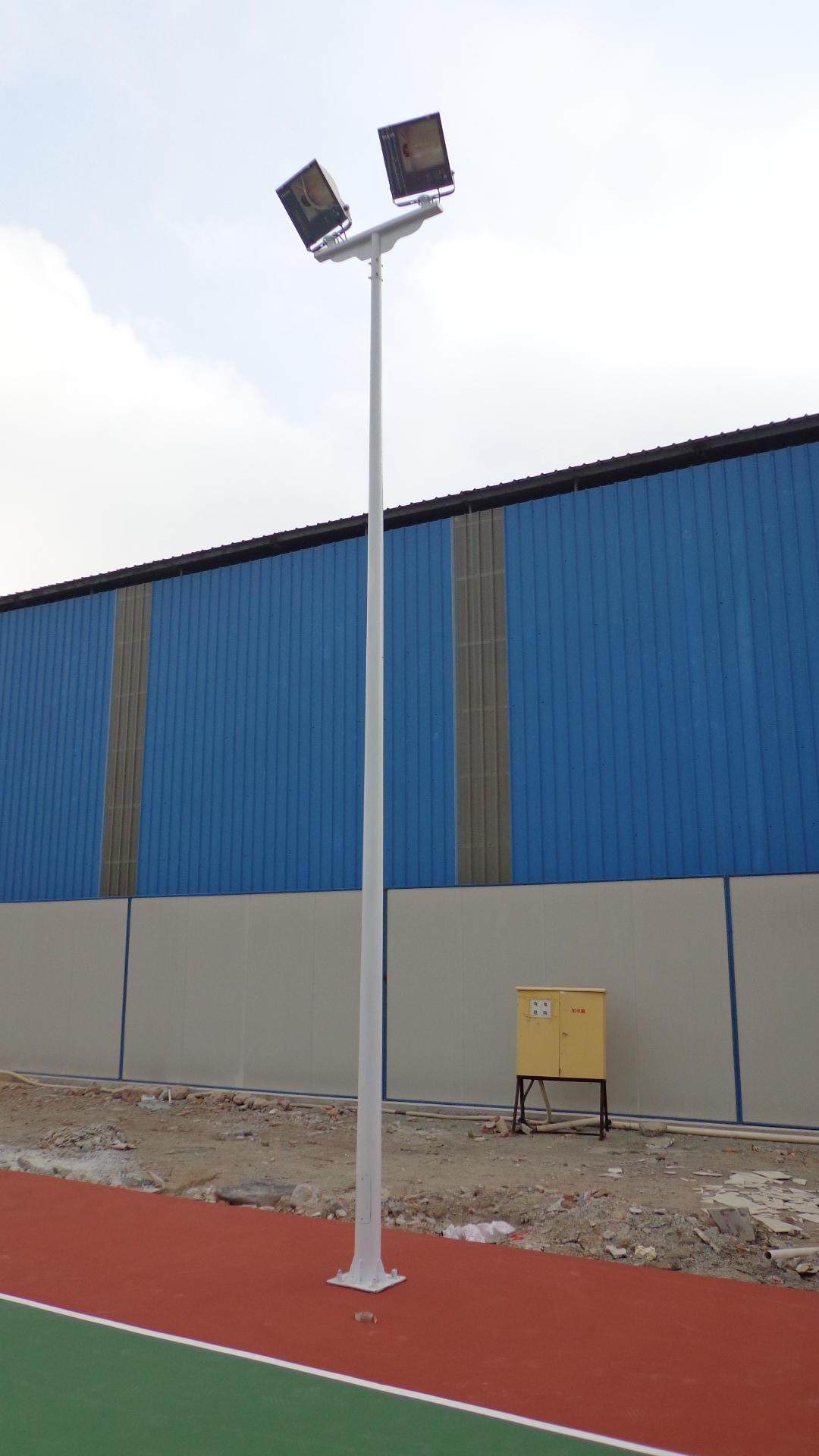篮球场灯柱 灯柱 灯塔 羽毛球场灯柱 灯杆