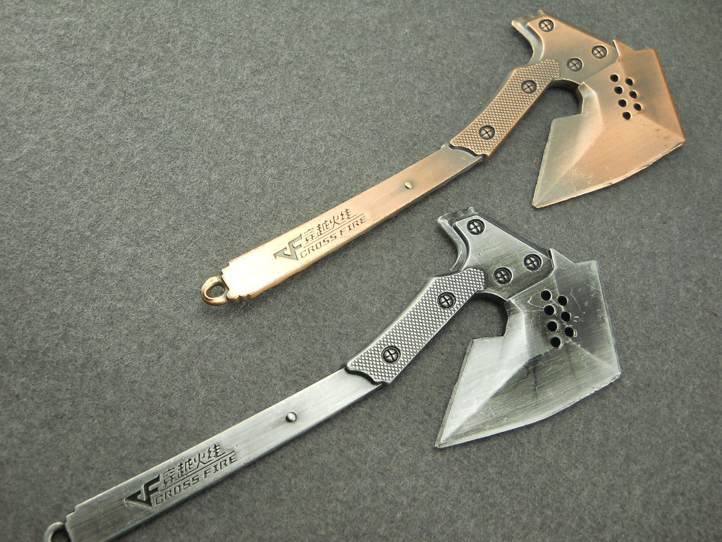 厂家直销穿越火线cf 各种颜色战斧 军事摆饰(未开刃)