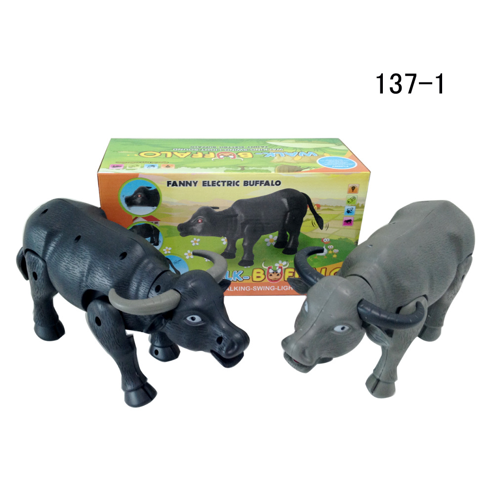厂家直销电动仿真农家大水牛电动走路1371ccc认证