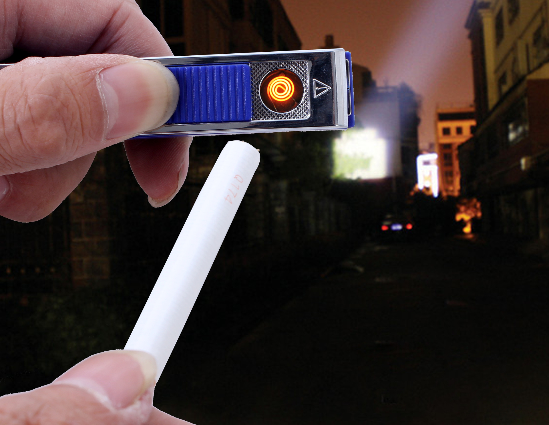 点烟器 电子打火机 usb点烟器 电子点烟器 大功率手电筒点烟器