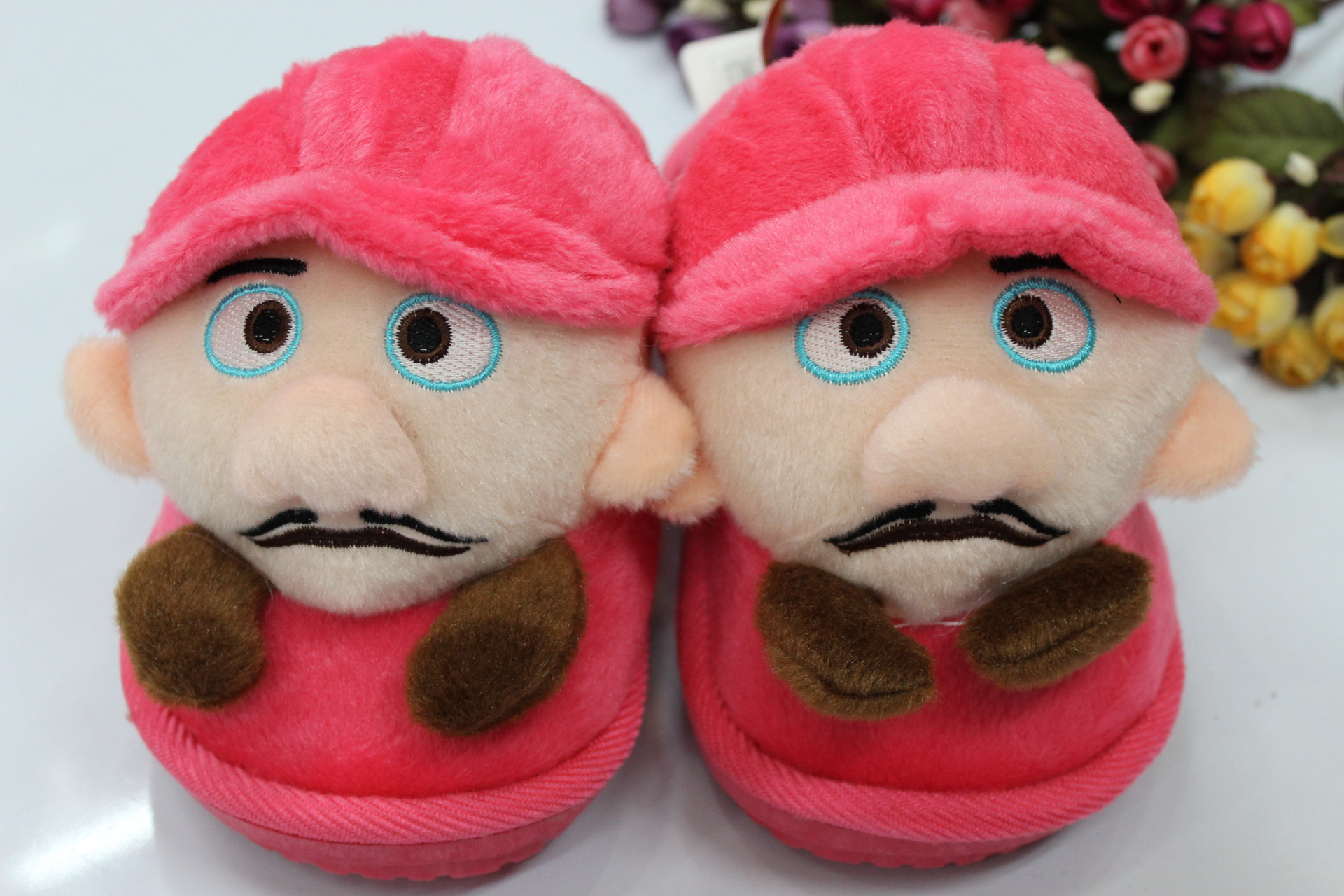 高氏光头强卡通半拖亲子鞋