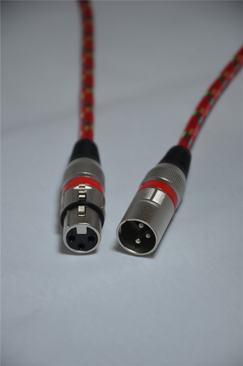 话筒线/平衡线公对母头 功放机线 卡农线