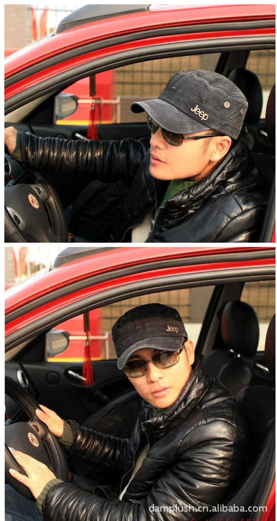 吉普军帽 平顶帽 海军帽 男女时尚帽子批发b-151图片_10