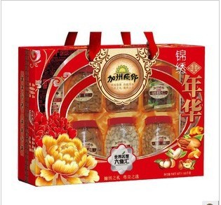 春节特供加州原野锦绣年华干果礼盒坚果礼盒北京团购网
