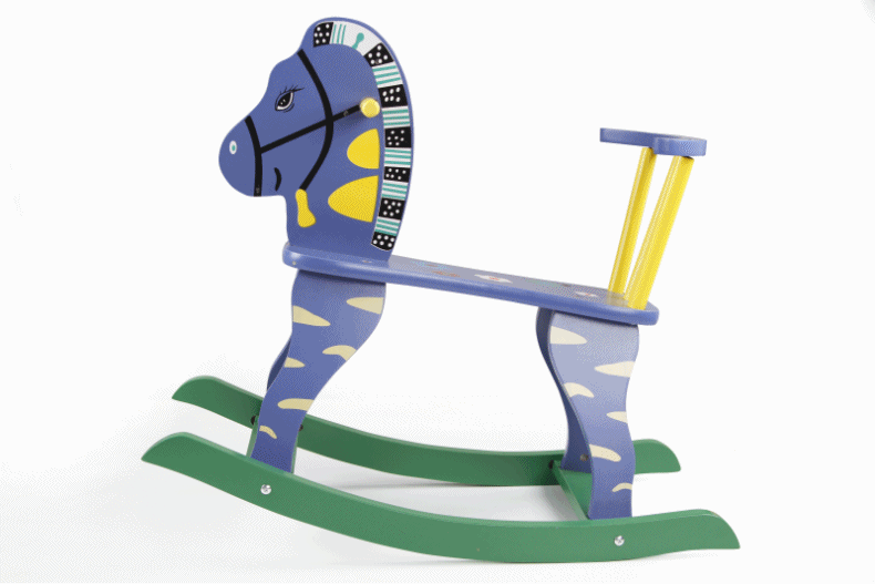 巧之木 儿童卡通木马摇摇椅家庭亲子运动平衡游戏 db-2 3kg