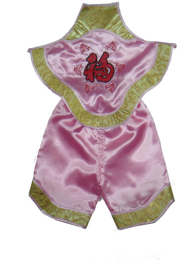 六一儿童舞蹈服肚兜演出服装新款女童肚兜舞蹈演出服装女童民族服