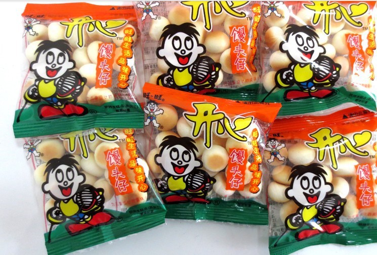 儿童零食【旺旺散装开心包系列 旺旺仔小馒头 1*6斤】正品批发