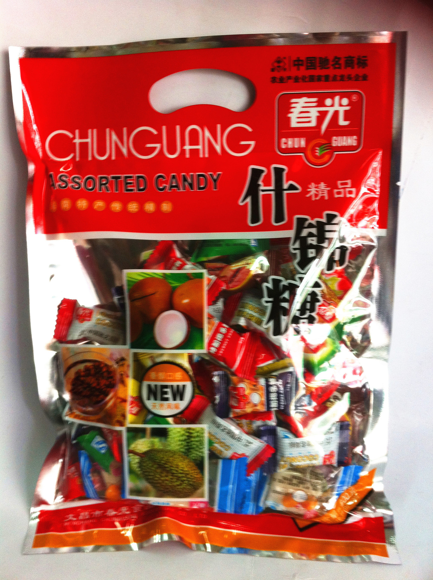 海南特产 春光正品 300g精品什锦糖(300gx20包/箱)