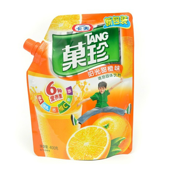 卡夫 果珍 阳光甜橙味速溶固体饮料 6种营养素 夏日冲饮品 400g