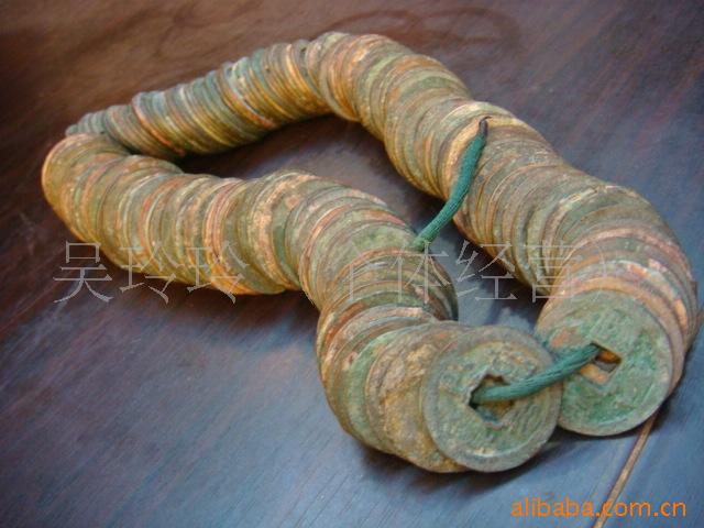 批发供应古钱币铜钱/宋朝2.5cm铜钱 绿锈古钱币铜钱