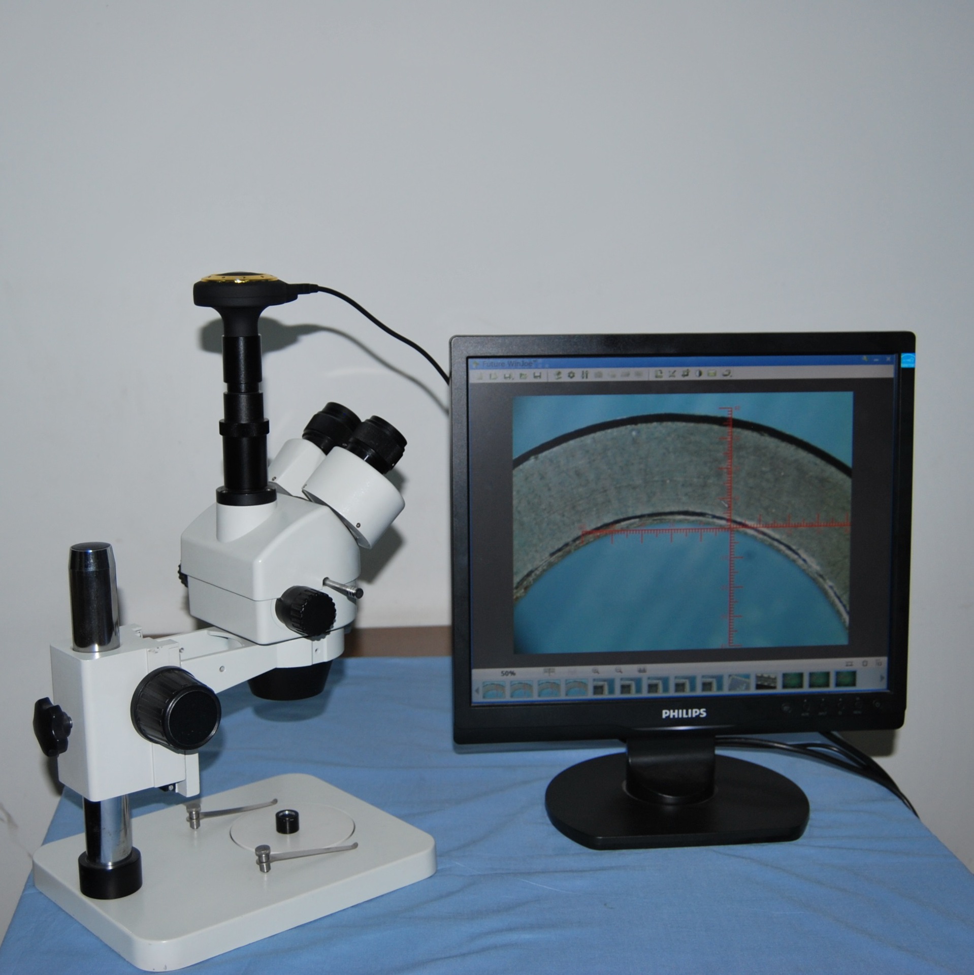 mvv3000r 带快速测量和比对功能的显微镜usb数码电子目镜