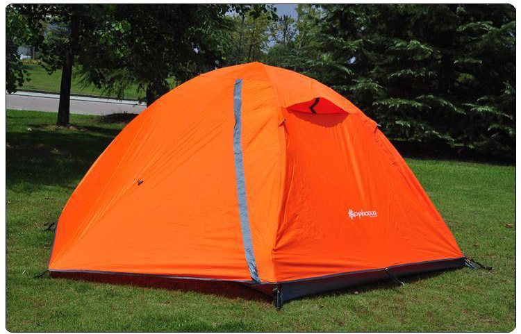 夏诺多吉星际2双人双层铝杆帐篷 防暴雨折叠帐篷 户外野营帐篷