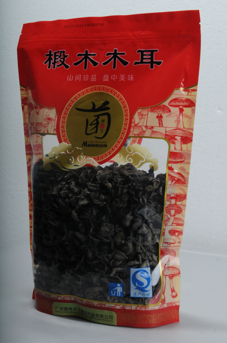 东北椴木木耳袋装250g 干品