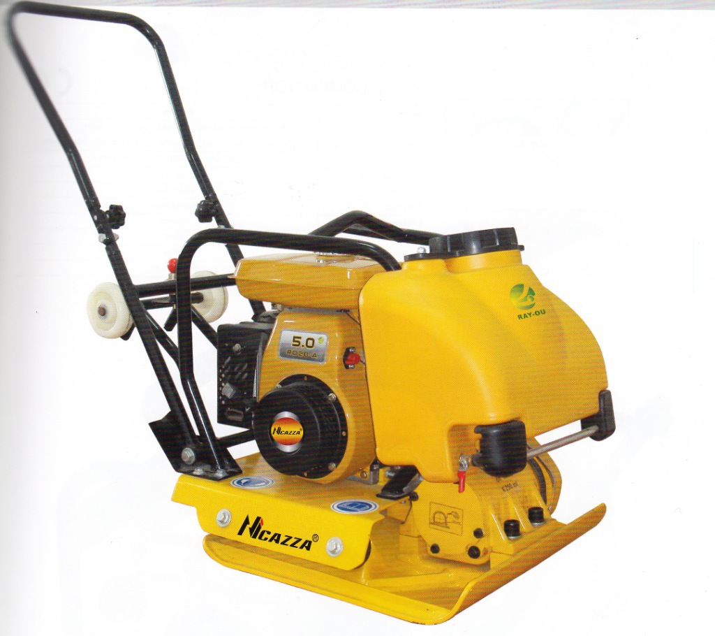 厂家批发供应80t小型汽油平板振动夯 内燃夯实机