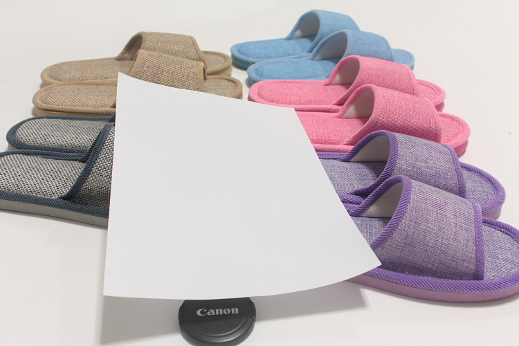 泡沫底的男女四季拖鞋 2013新款厂家直销亚麻拖鞋