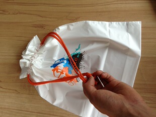 塑料穿绳袋|穿绳束口袋|礼品包装穿绳袋子.厂家生产包装质量保证