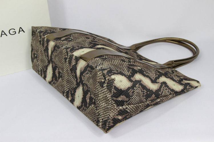 signature蟒蛇纹女包包包单肩包购物包欧美范儿