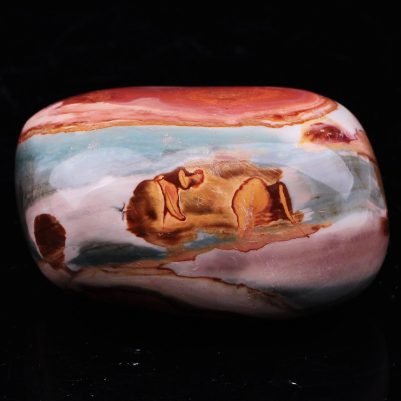 川东珠宝天然帝皇石(地黄石)自然原石标本矿石收藏