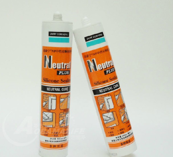 道康宁硅胶 np中性硅胶 玻璃胶 密封胶 半透明 白色