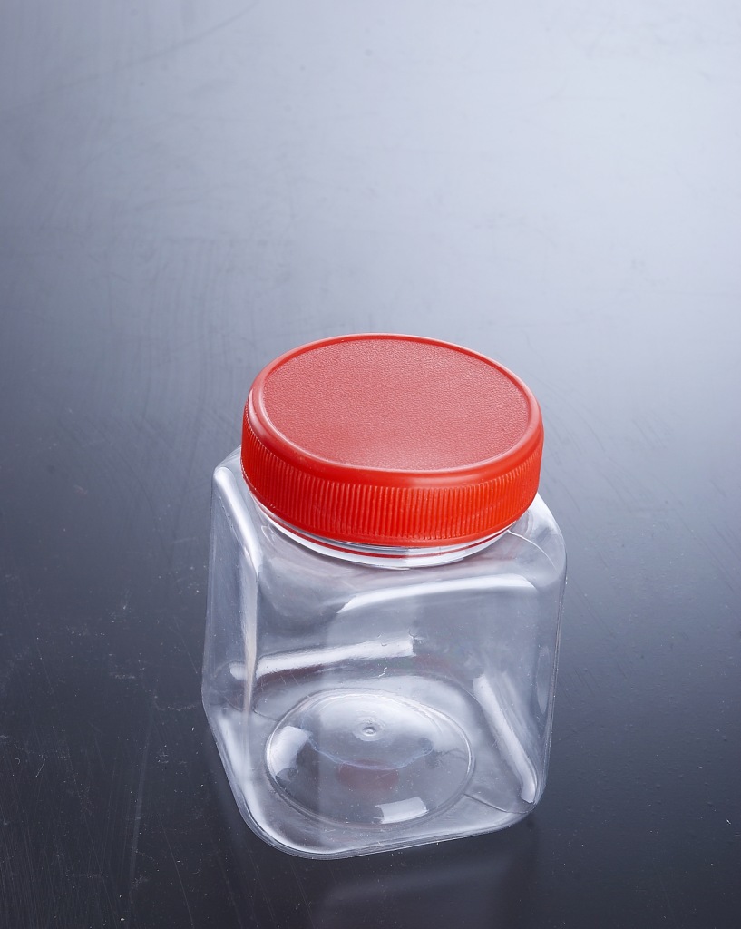 厂家批发pet透明食品塑料瓶 方形塑料罐 干果瓜子食品级包装瓶