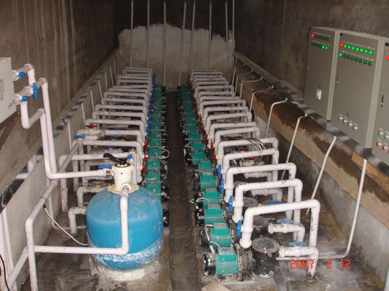 泳池过滤设备水处理设备小型水处理设备注塑水泵毛发收集器 毛发