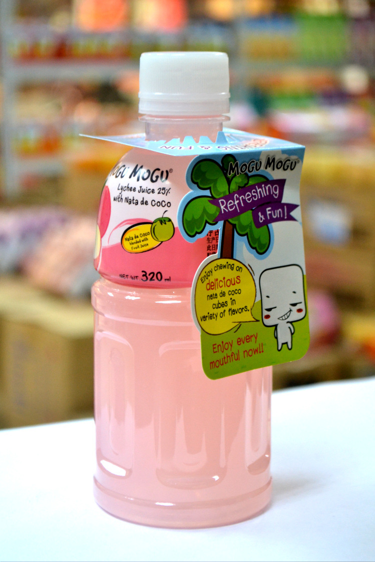 泰国原装进口mogu磨谷椰肉荔枝汁饮料320ml-软饮料,食品饮料,-中国