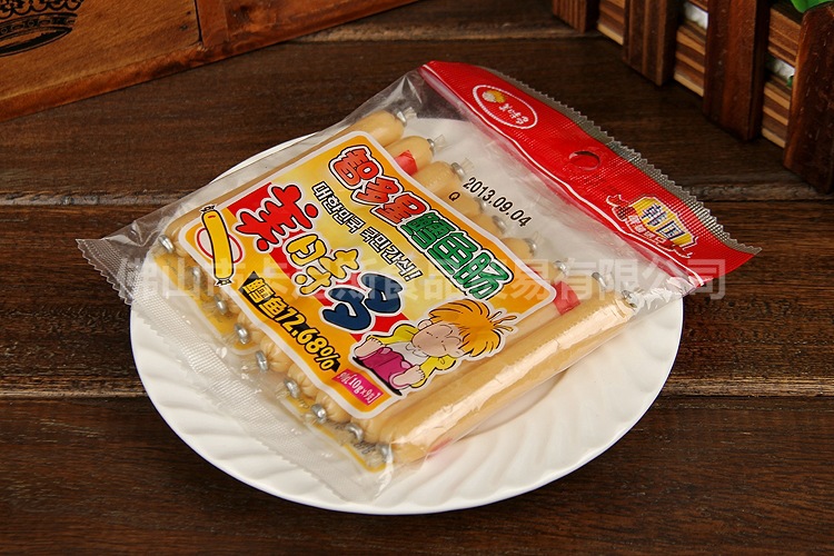 让利 韩国原装进口食品 美时多智多星鳕鱼肠原味90g 肉制海产品