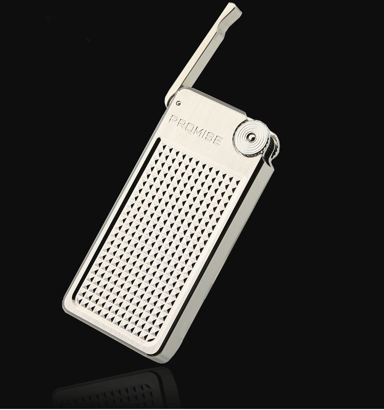 浙江金华promise精品打火机 超薄高档砂轮打火机 进口砂轮打火机 全铜