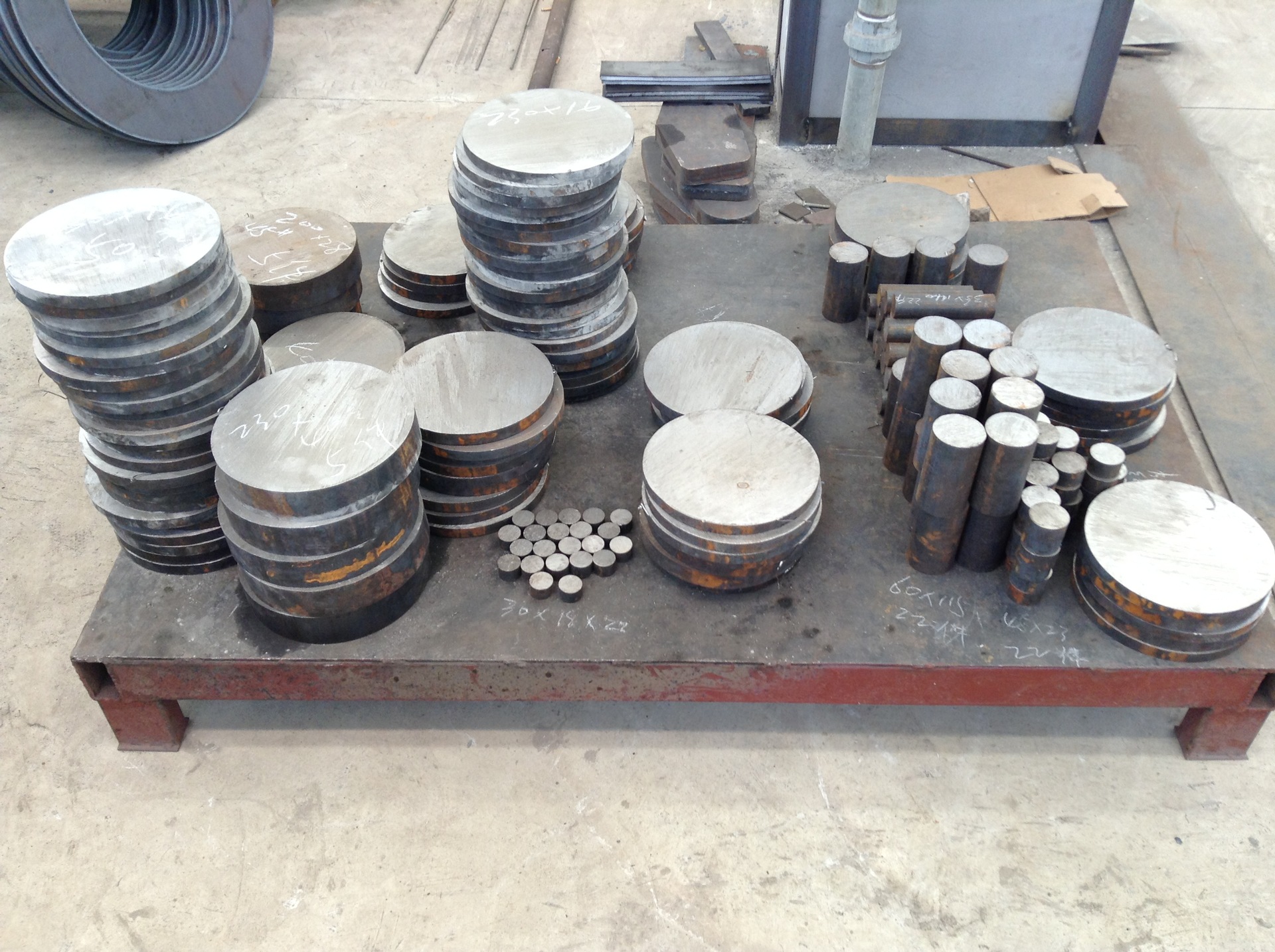 钢板切割,中厚板切割,圆钢切割