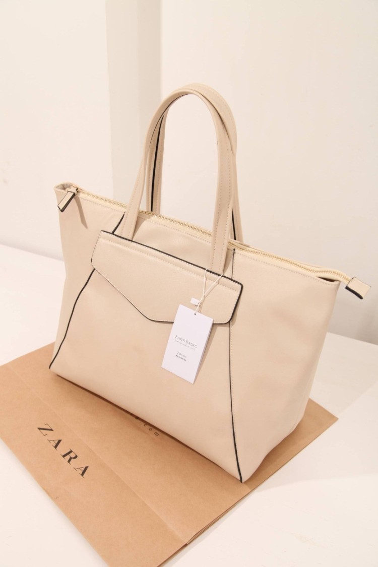 2013新款zara正品代购手提包单肩包欧美潮流女包 休闲款